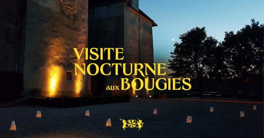 visite nocturne du château aux bougies